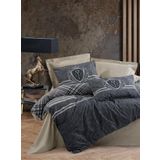 Cotton Box Masculine Thor Bej Çift Kişilik 200x220 cm Nevresim Takımı