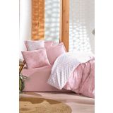 Cotton Box Minimal Best Pembe Çift Kişilik Ranforce Nevresim Takımı