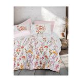 Cotton Box Mode Line Çift Kişilik Nevresim Takımı Lilura Pembe