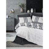 Cotton Box Modeline Ranforce Tek Kişilik Nevresim Takımı Nobby Antrasit - Çok Renkli - 100 x 100 cm