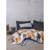 Cotton Box Modern Çift Kişilik Nevresim Takımı Giorno Gri - Çok Renkli - 100 x 100 cm