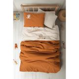 Cotton Box Nakişli Bebek Nevresim Takimi Clever Bej