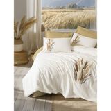 Cotton Box Nakışlı Ranforce Çift Kişilik Nevresim Takımı Alvora Hardal - 240 x 260 cm