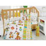 Cotton Box Oyun Bahçesi Turkuaz Bebek Nevresim Takımı - 100 x 150 cm - Renkli