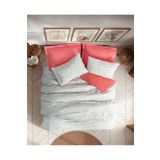 Cotton Box Petite Çift Kişilik Messy Mercan 200x220 cm Nevresim Takımı