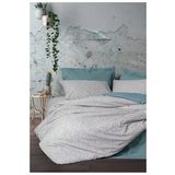 Cotton Box Petite Ranforce Lastik Çarşaflı Çift Kişilik Nevresim Takımı June Mint