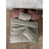 Cotton Box Petite Tek Kişilik Lastikli Çarşaf Mote Kiremit Nevresim Takımı