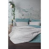 Cotton Box Petite Tek Kişilik Lastikli Çarşaflı Nevresim Takımı June Mint - Mavi - 160 x 120 cm