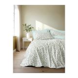 Cotton Box Petite Tek Kişilik Lastikli Çarşaflı Nevresim Takımı Nola Mint