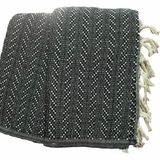 Cotton Box Pique Çift Kişilik Saçaklı Pike - Siyah