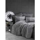 Cotton Box Plain Sooty Gri Çift Kişilik Nevresim Takımı