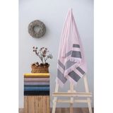Cotton Box -Pudra- Twins Bukle Plaj Havlusu (75X150)