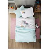 COTTON BOX Punch Nakışlı Bebek Nevresim Takımı Doli Mint Mint