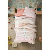 Cotton Box Ranforce Bebek Nevresim Takımı Rapeti Somon