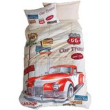 Cotton Box Route Bej Tek Kişilik Genç Nevresim Takımı