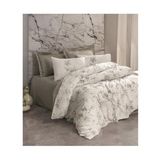 Cotton Box Saten Çift Kişilik Florid Vizon 200x220 cm Nevresim Takımı