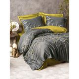 Cotton Box Saten Çift Kişilik Libby Yeşil 200x200 cm Nevresim Takımı