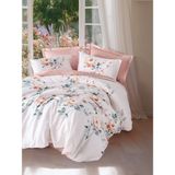Cotton Box Saten Çift Kişilik Nevresim Takımı Verna Pudra - 240 x 260 cm