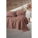 Cotton Box Serra Çift Kişilik Yatak Örtüsü Niva Gül Kurusu