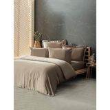 Cotton Box Silky İpek Bej 280 x 280 cm Çift Kişilik Nevresim Takımı