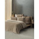 Cotton Box Silky Saten Bej Çift Kişilik Nevresim Takımı