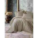 Cotton Box Silky Saten King Size Nevresim Takımı Bej