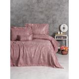 Cotton Box Smart Çift Kişilik Yatak Örtüsü Dalya Gül Kurusu - 260 x 250 cm