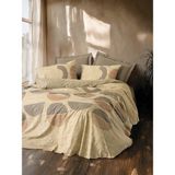 Cotton Box Toprak Çift Kişilik Nevresim Takımı Moona Kahve - 240 x 260 cm