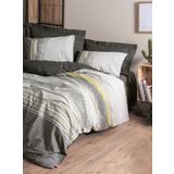 Cotton Box Toprak Taron Vizon Tek Kişilik 160x220 cm Nevresim Takımı