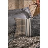 Cotton Box Toprak Timbre Antrasit Kiremit 160 x 220 cm Çift Kişilik Nevresim Takımı