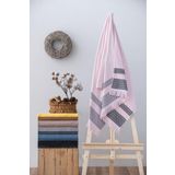 Cotton Box Twins %100 Pamuk Pudra Plaj Havlusu