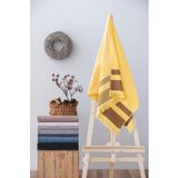 Cotton Box Twins 75x150 Sarı Bukle Havlu