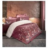 Cotton Box Vina Bordo Feminen Tek Kişilik 160x220 cm Nevresim Takımı