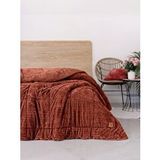 Cotton Box Wave Çift Kişilik Yorgan Tarçın 195x215 Cm Turuncu