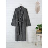 Cotton Box Wellness Bornoz Zen Antrasit L/xl - L - XL