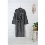 Cotton Box Wellness Bornoz Zen Antrasit L/Xl