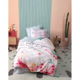 Cotton Box Wings Mint Genç Odası Ranforce Lastikli Çarşaflı Tek Kişilik Nevresim Takımı