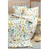 Cotton Collection %100 Pamuk Bebek Nevresim Takımı Dinosaurs