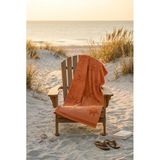 Cotton Collection Bukle Plaj Havlusu Çark Orange
