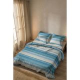 Cotton Collection Çift Kişilik Nevresim Takımı Su Yolu - Renkli - 160 x 220 cm