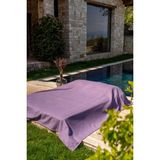 Cotton Collection Tek Kişilik Yatak Örtüsü Mor - Çok Renkli - 180 x 240 cm