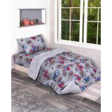Cotton Home Tek Kişilik Uyku Seti - Gri