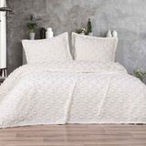 Cotton House Loretta Tek Kişilik Yatak Örtüsü Krem 17400499