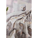 Cotton Life Antique Kahve Tek Kişilik Pamuklu Pike Takımı - 160 x 240 cm