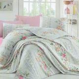 Cotton Life Pembe Çift Kişilik Pike