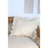 Cotton Maison Boho Kırlent Kılıfı Vintage Fırfırlı 45X45 Cm
