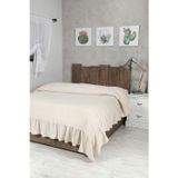 cotton maison Naturel Yatak Örtüsü Çift Kişilik Vintage 220x240 Cm