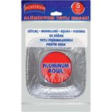 Cotton Soft 5'li Alüminyum Tatlı Kase - Çok Renkli