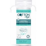 Cotton Soft 70\'li Disk Makyaj Temizleme Pamuğu