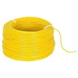 Cotton Soft Artar H03V-K 0.22 mm Bakır Çok Damarlı Devre Montaj Kablosu Sarı Zil Teli (0.22 Mm² 100 Metre)